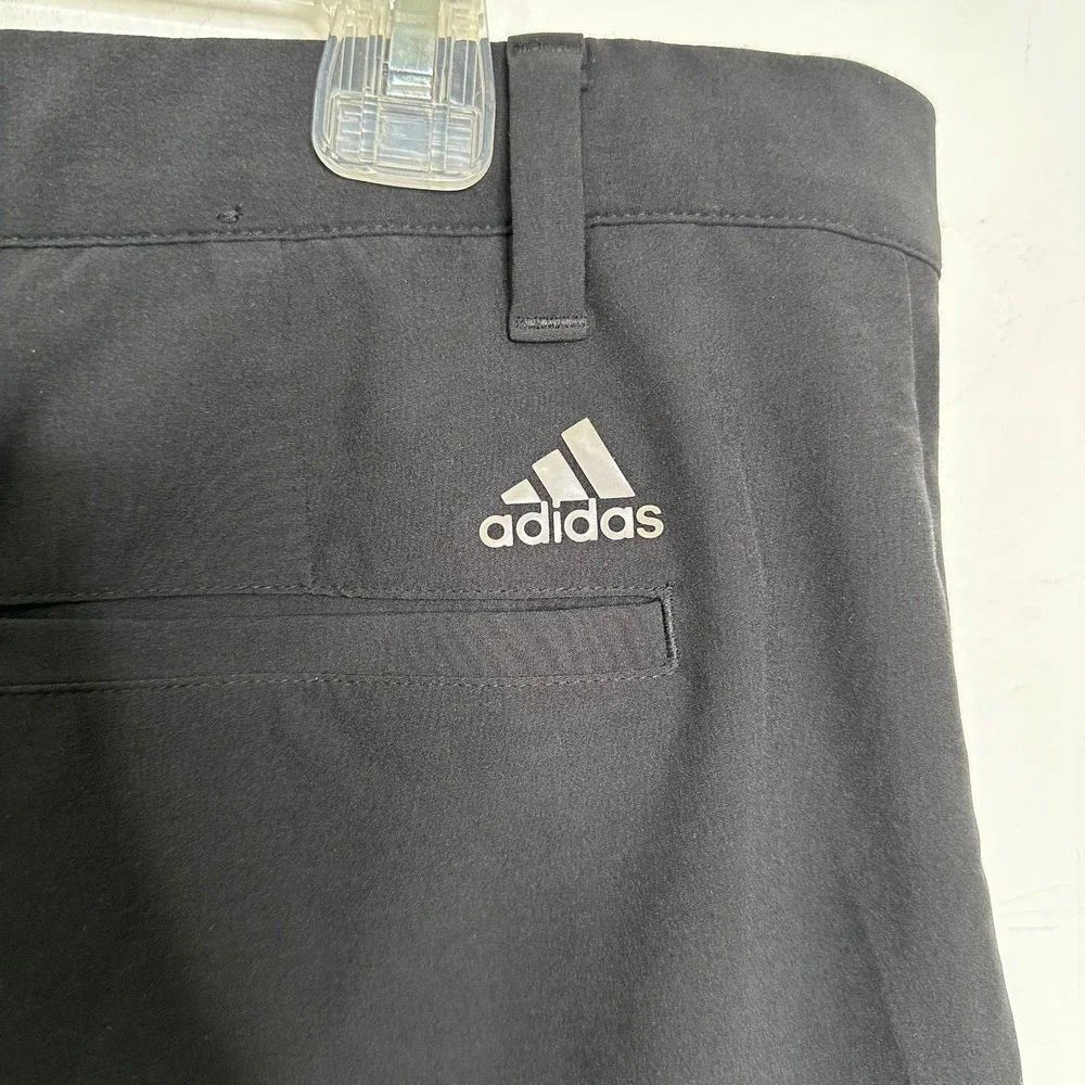 Adidas Mens Ultimate365 Golf Shorts Black Performance Stretch Size 36